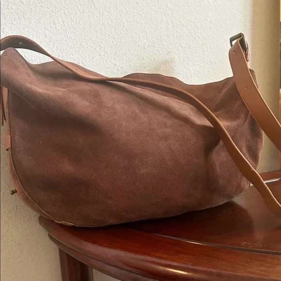 Cynthia Rowley Suede Shoulder Bag - Picture 3 of 8